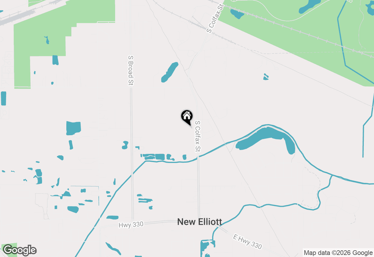 Map of 1302 N Jay Avenue, Griffith, IN 46319
