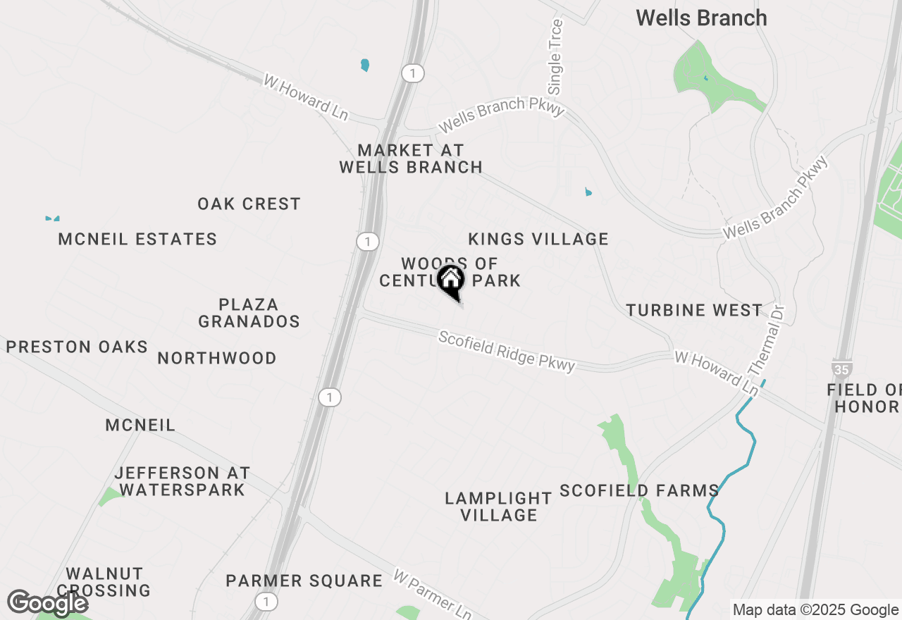 Map of 13553 Anarosa Loop, Austin, TX 78727
