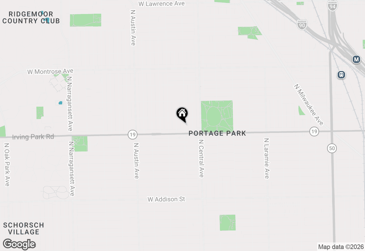 Map of 4026 N Major Avenue, Chicago, IL 60634