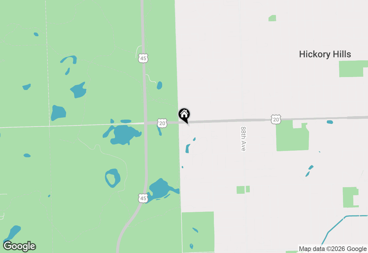 Map of 9164 Del Prado Drive #1N, Palos Hills, IL 60465