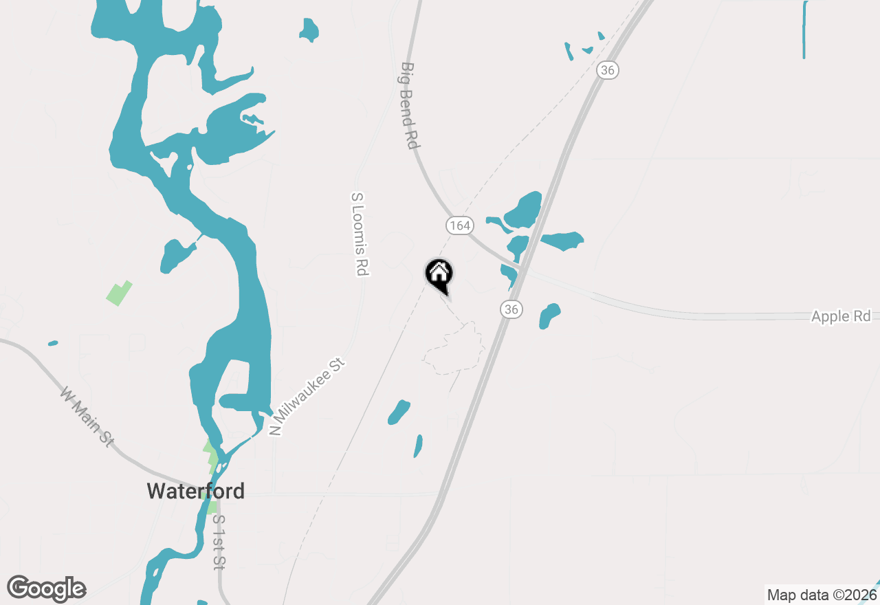 Map of 726 Cornerstone Xing, Waterford, WI 53185