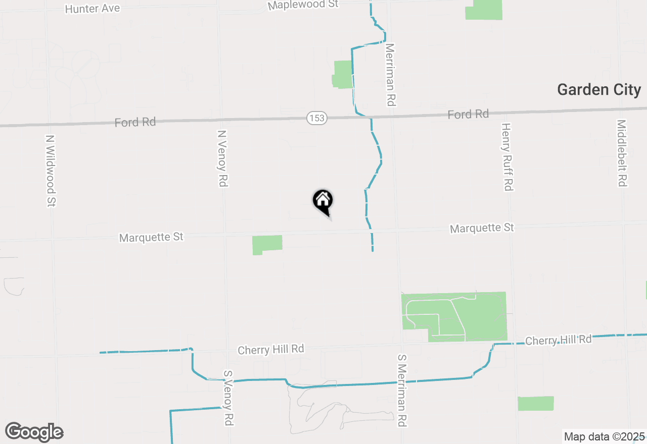 Map of 31973 Brown Street, Garden City, MI 48135