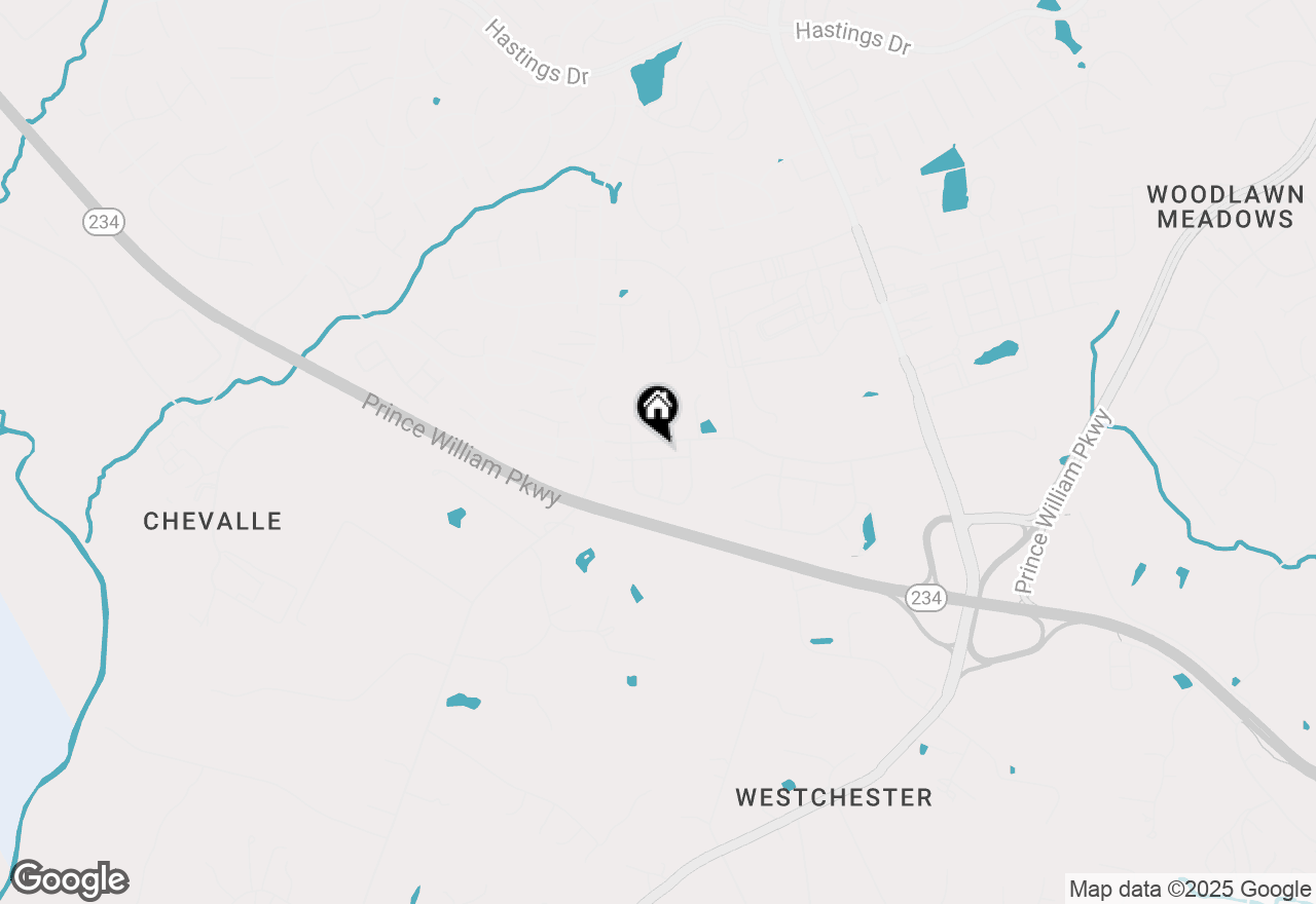 Map of 9316 Stoney Run Place, Manassas, VA 20112