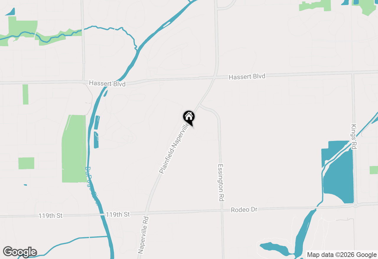 Map of 608 Switchgrass Way #61003, Bolingbrook, IL 60490