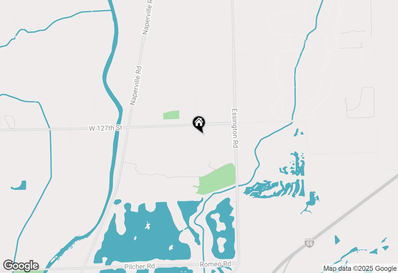 Map of 2198 Kemmerer Lane, Bolingbrook, IL 60490