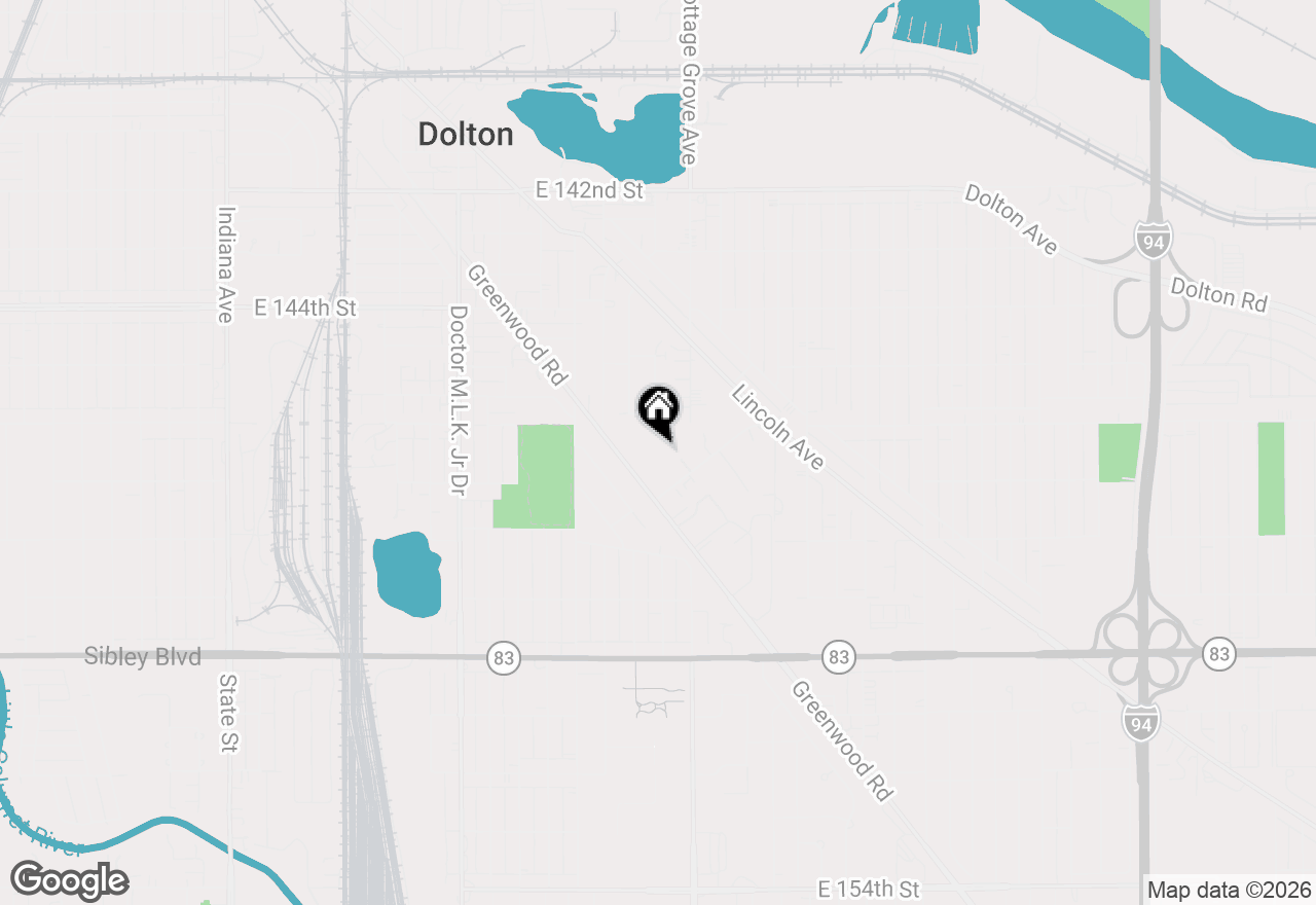 Map of 14647 Greenwood Road #312, Dolton, IL 60419