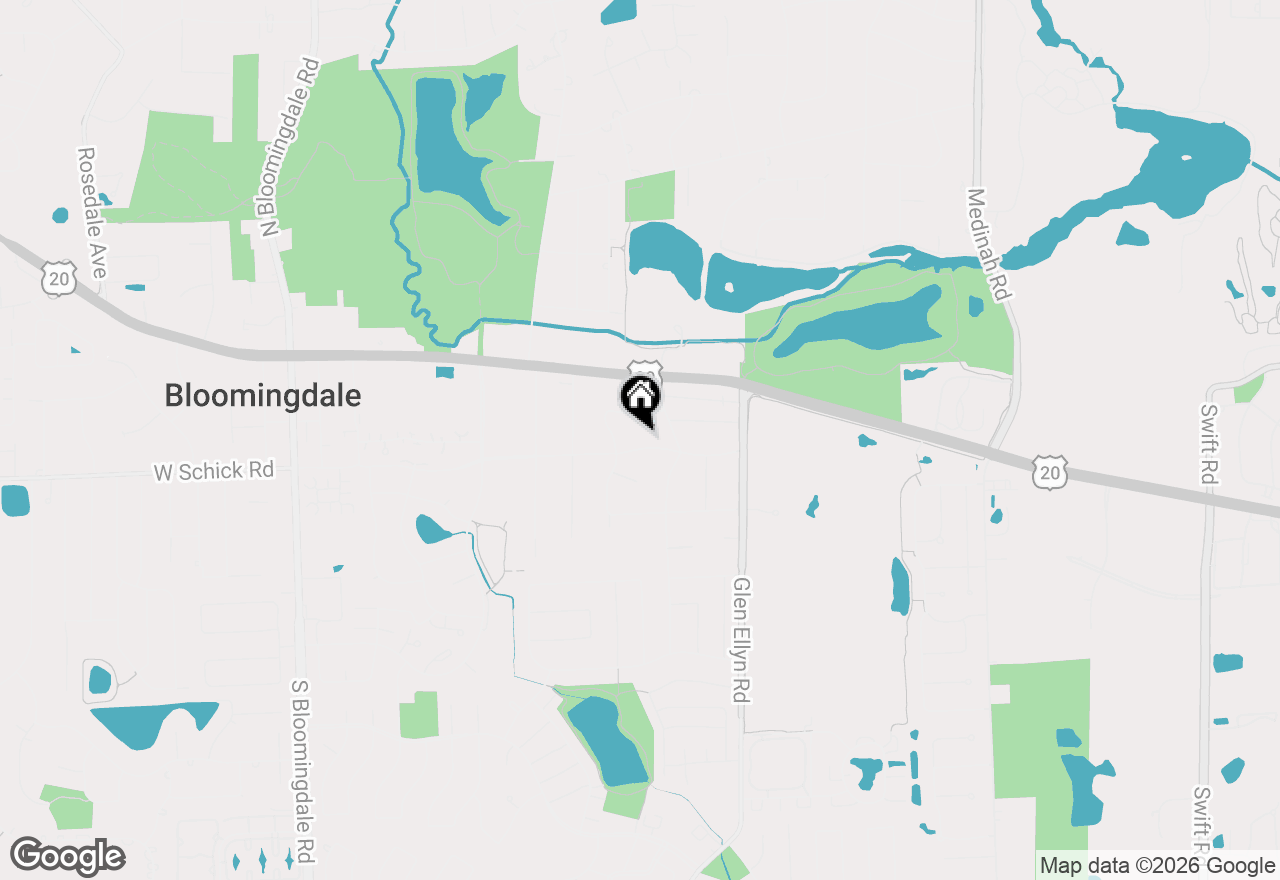 Map of 241 E Schick Road, Bloomingdale, IL 60108