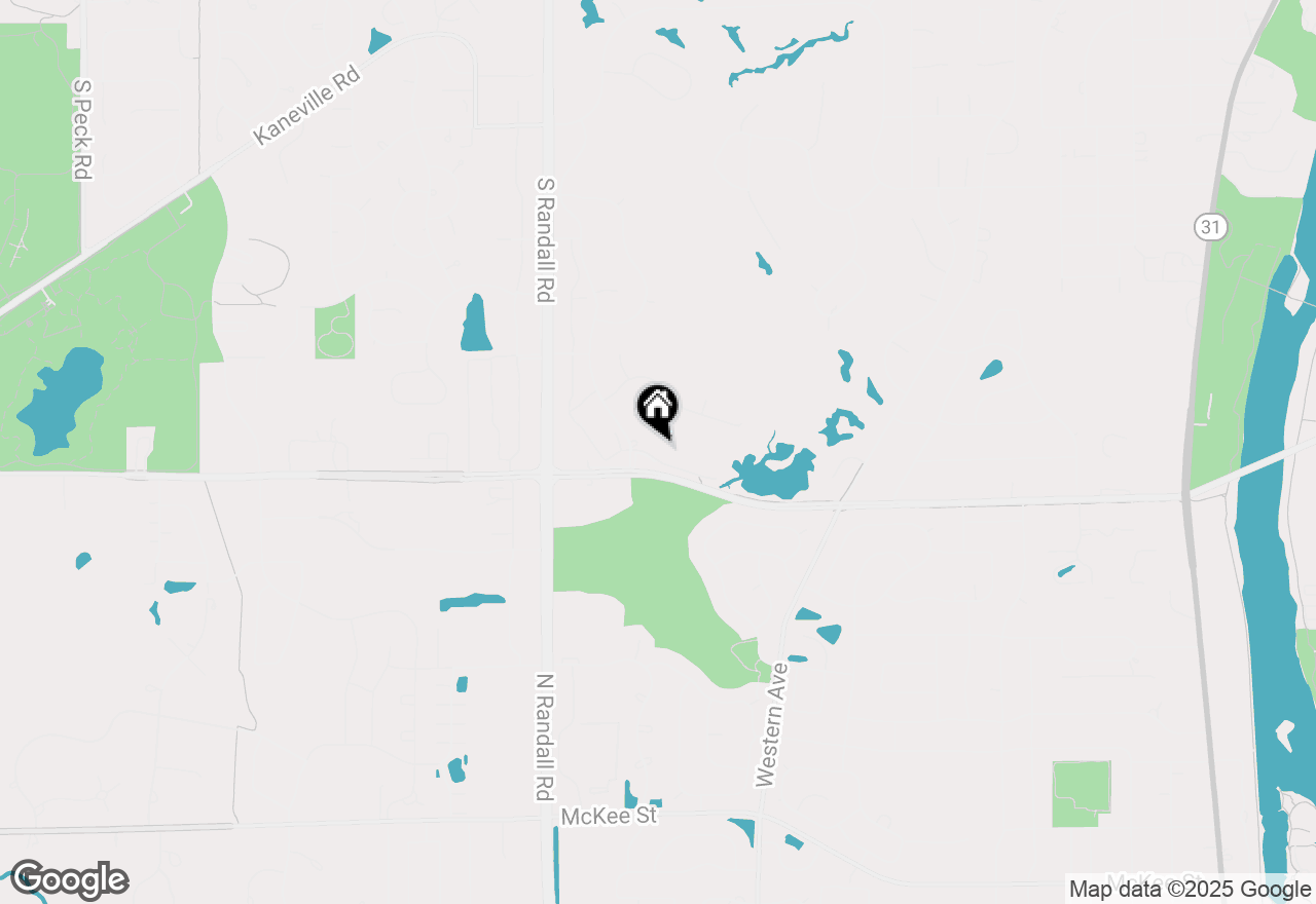 Map of 2087 Wild Dunes Court, Geneva, IL 60134