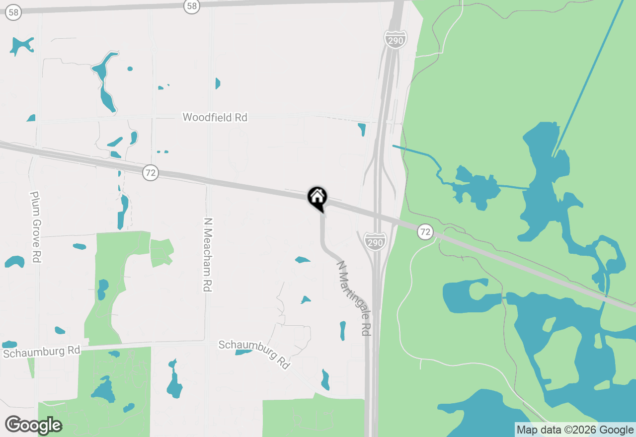 Map of 1733 Camellia Lane, Schaumburg, IL 60173