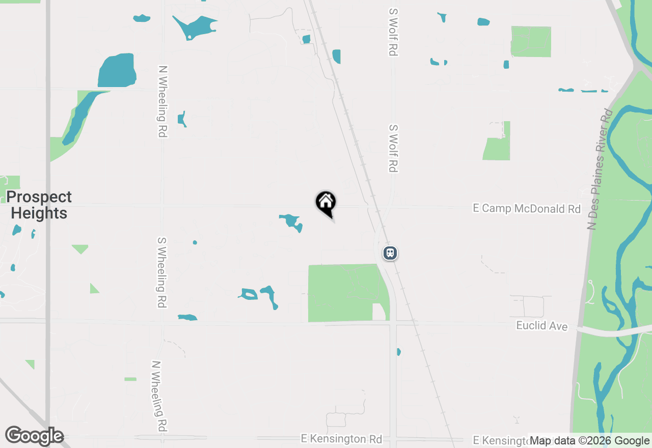 Map of 7 Alton Road, Prospect Heights, IL 60070