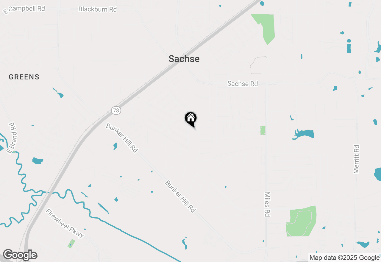 Map of 4906 Lee Hutson Lane, Sachse, TX 75048