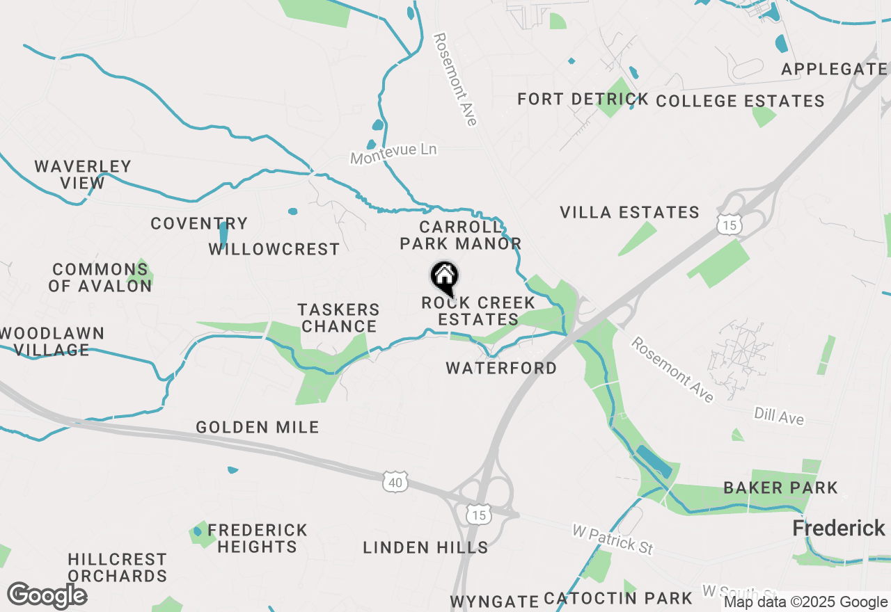 Map of 1702 Atlas Drive, Frederick, MD 21702