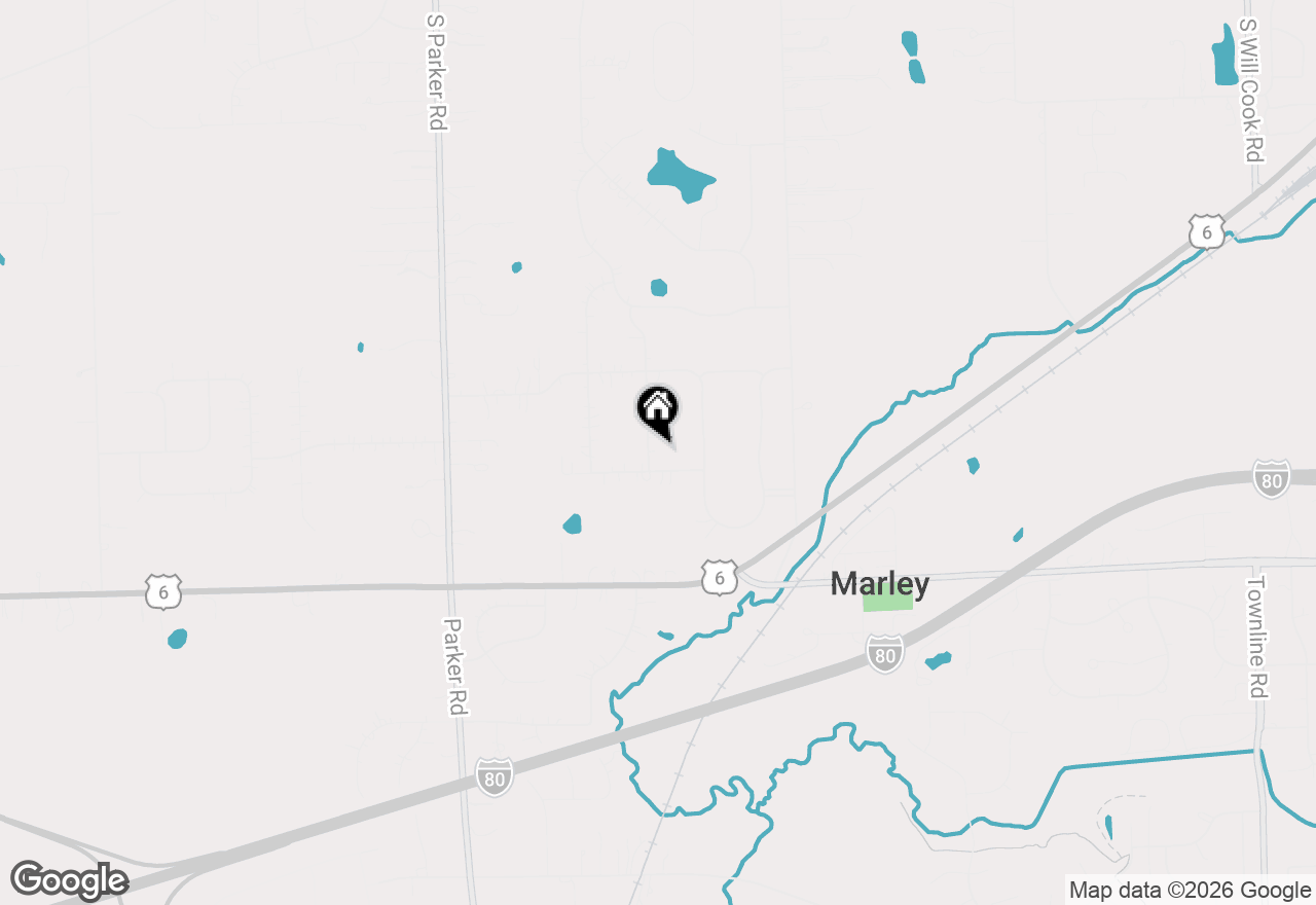 Map of 18457 Virginia Lane, Mokena, IL 60448