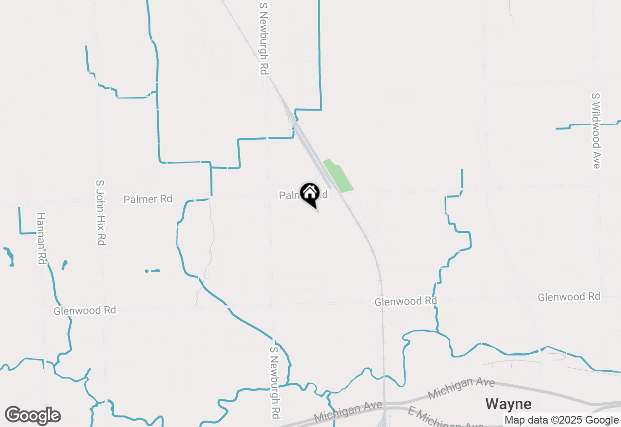 Map of 1904 Treadwell Street, Westland, MI 48186