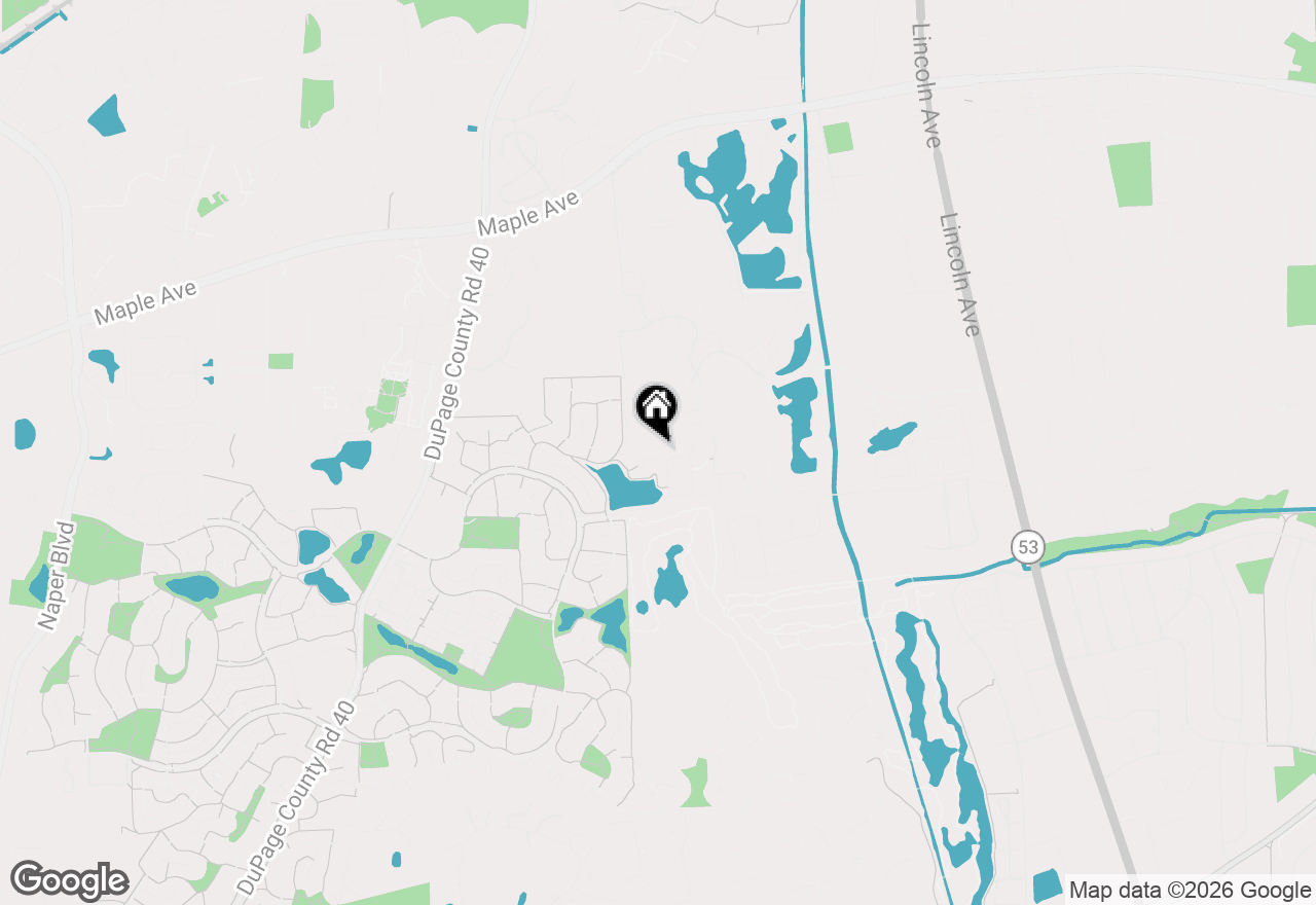 Map of 1754 Briggs Court, Lisle, IL 60532