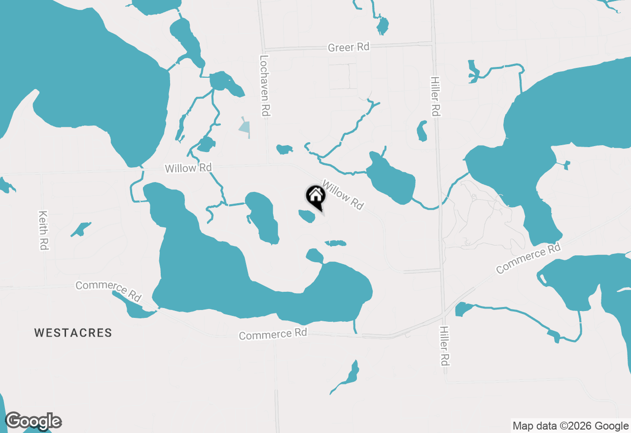 Map of 2685 Elizabeth Lane, West Bloomfield, MI 48324