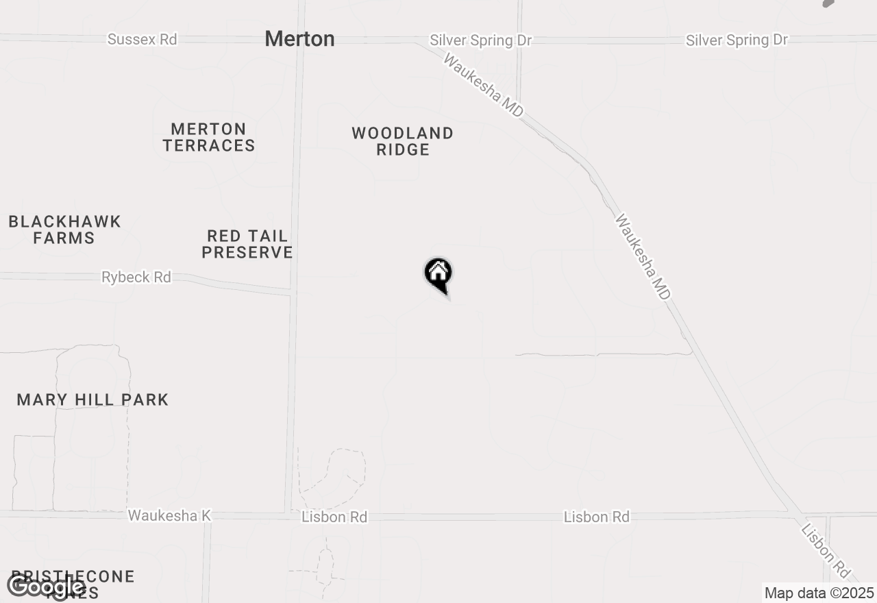 Map of N61W27760 Alecen Ct, Sussex, WI 53089