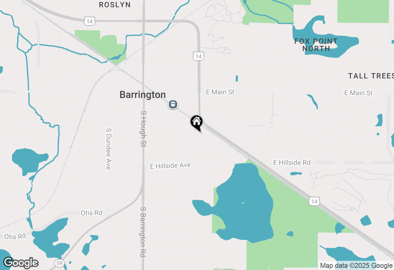 Map of 518 Prairie Avenue, Barrington, IL 60010