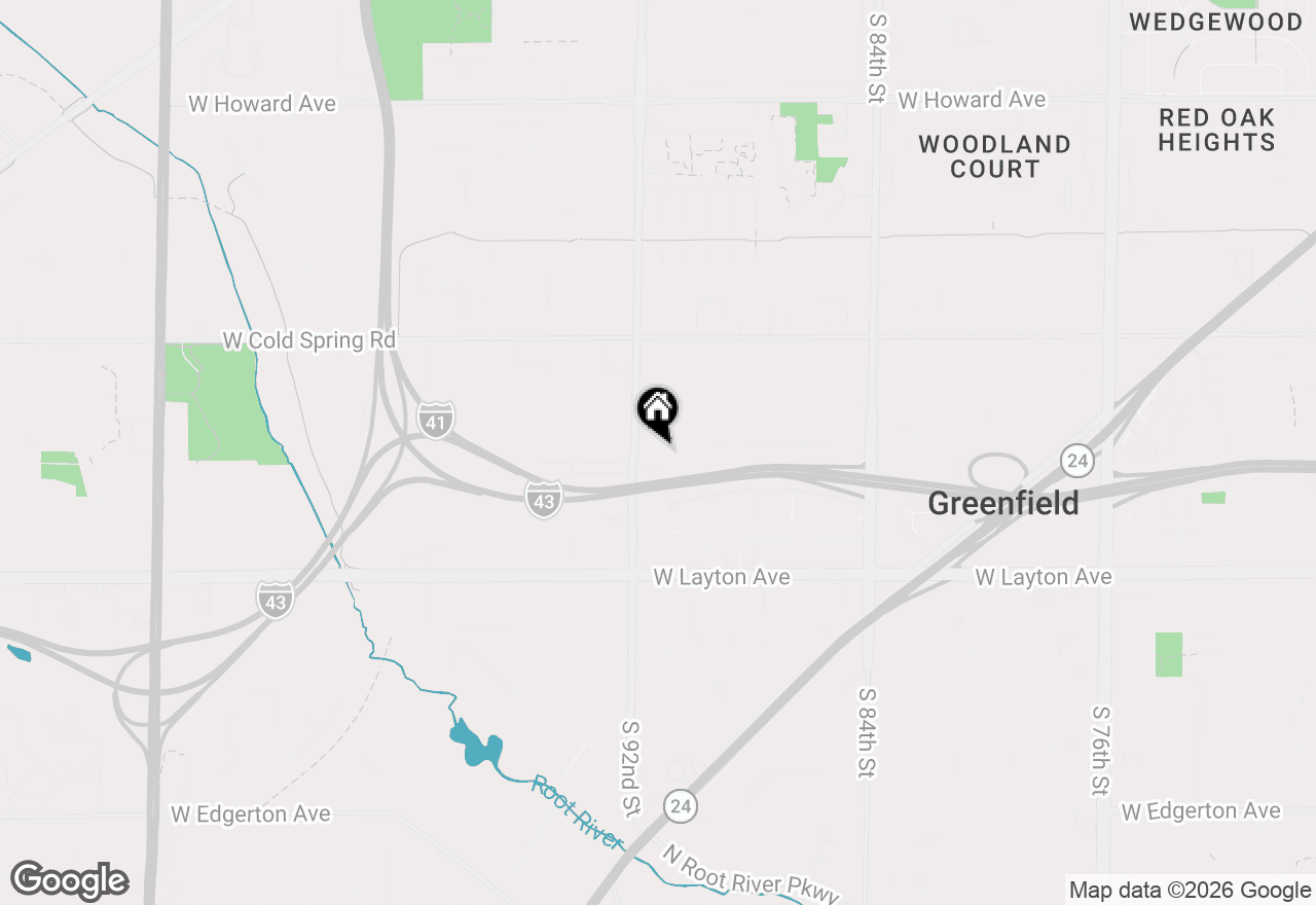Map of 9145 W Allerton Ave #9147, Greenfield, WI 53228