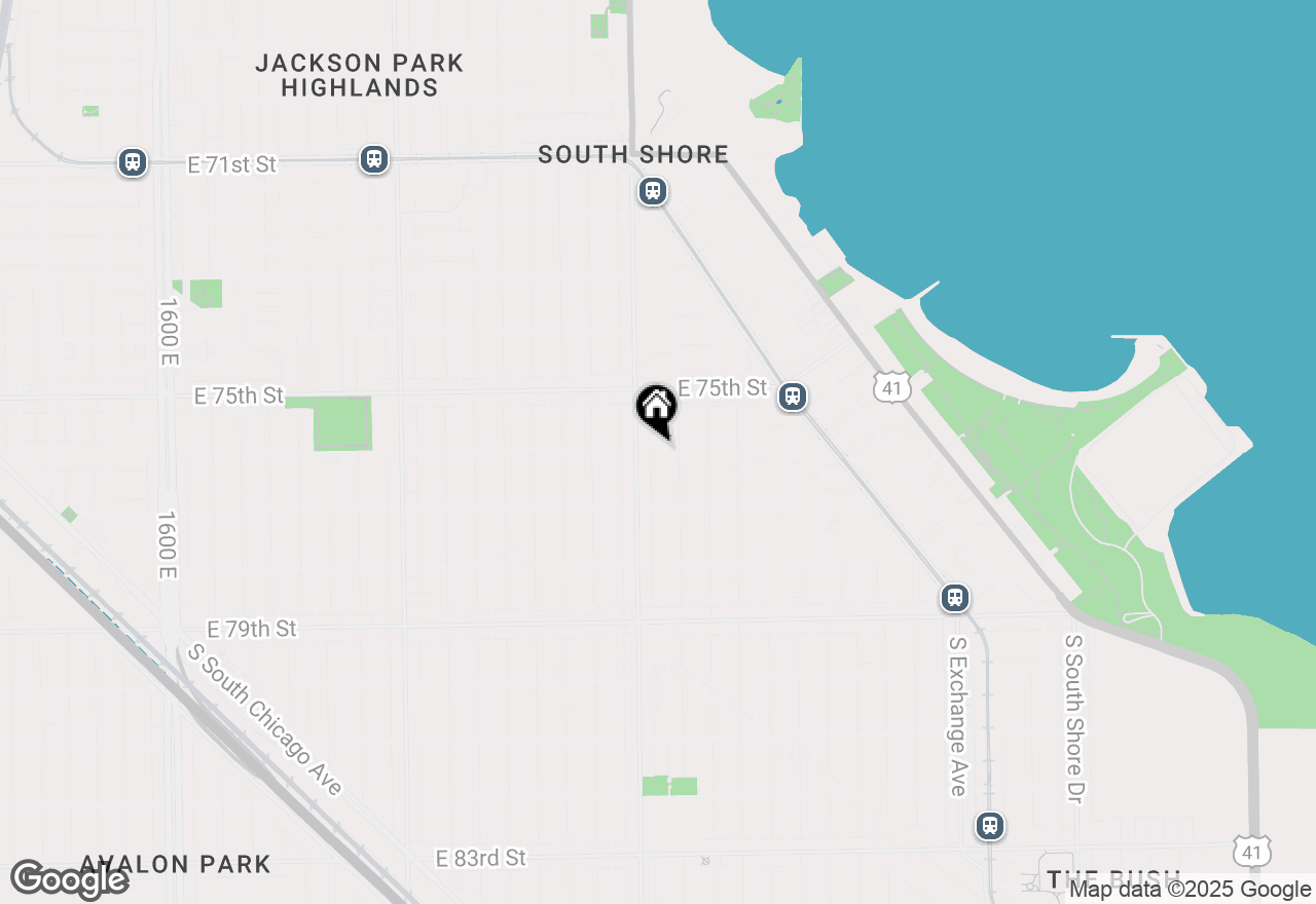 Map of 7600 S Phillips Avenue #3, Chicago, IL 60649