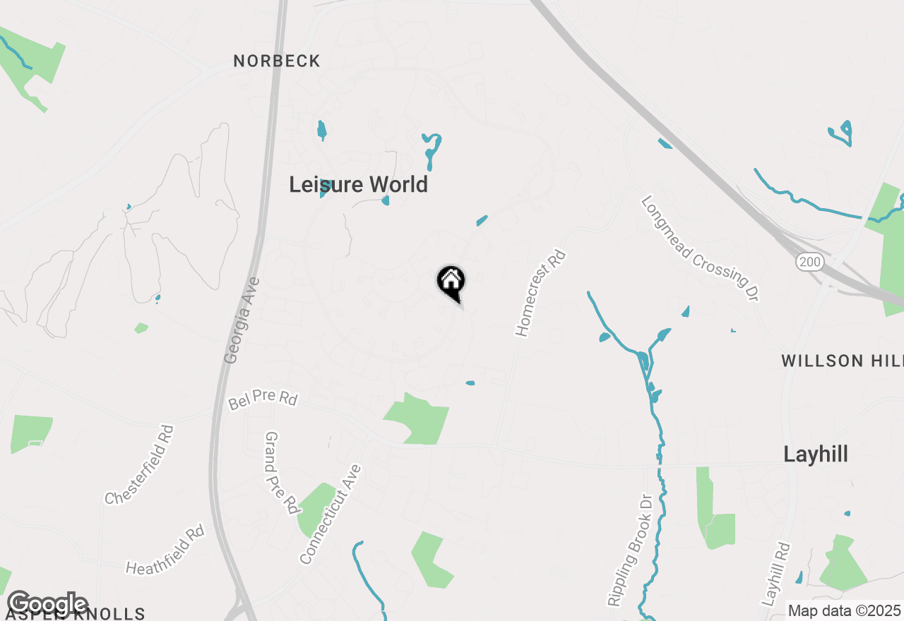 Map of 3357 S Leisure World Boulevard #96-C, Silver Spring, MD 20906