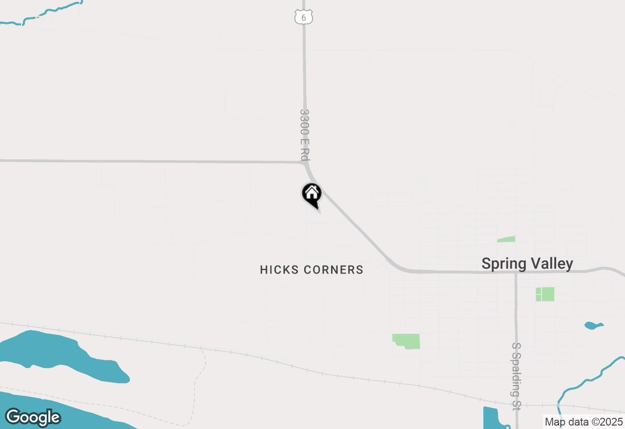 Map of 1029 W 4th Street, Spring Valley, IL 61362