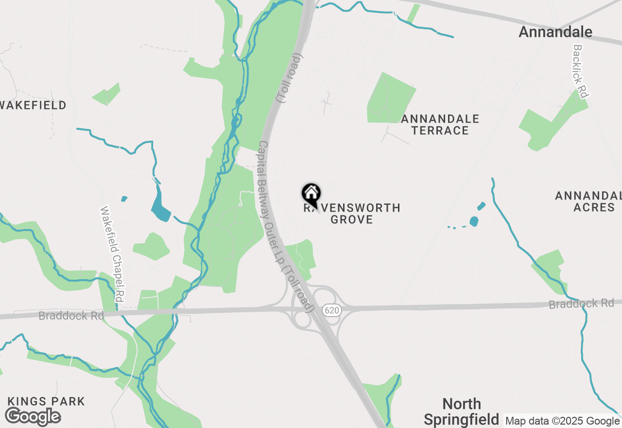 Map of 4902 Sauquoit Lane, Annandale, VA 22003