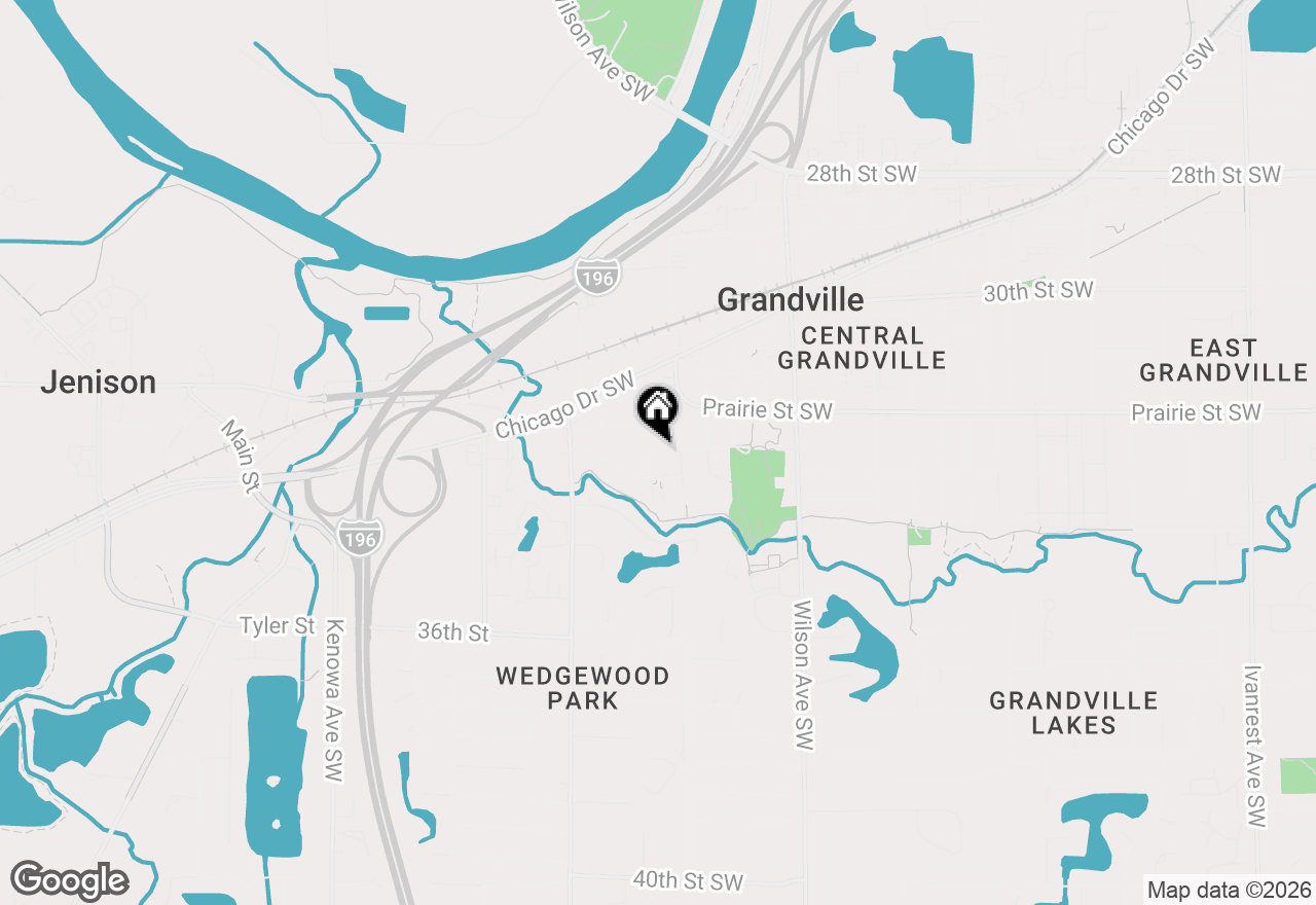 Map of 3288 Chestnut Avenue Sw, Grandville, MI 49418