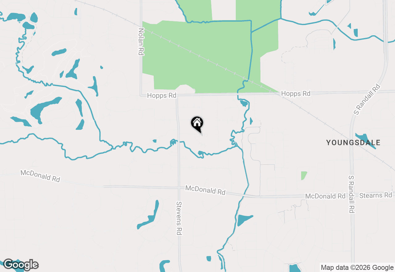 Map of 2491 Stony Lane, South Elgin, IL 60177