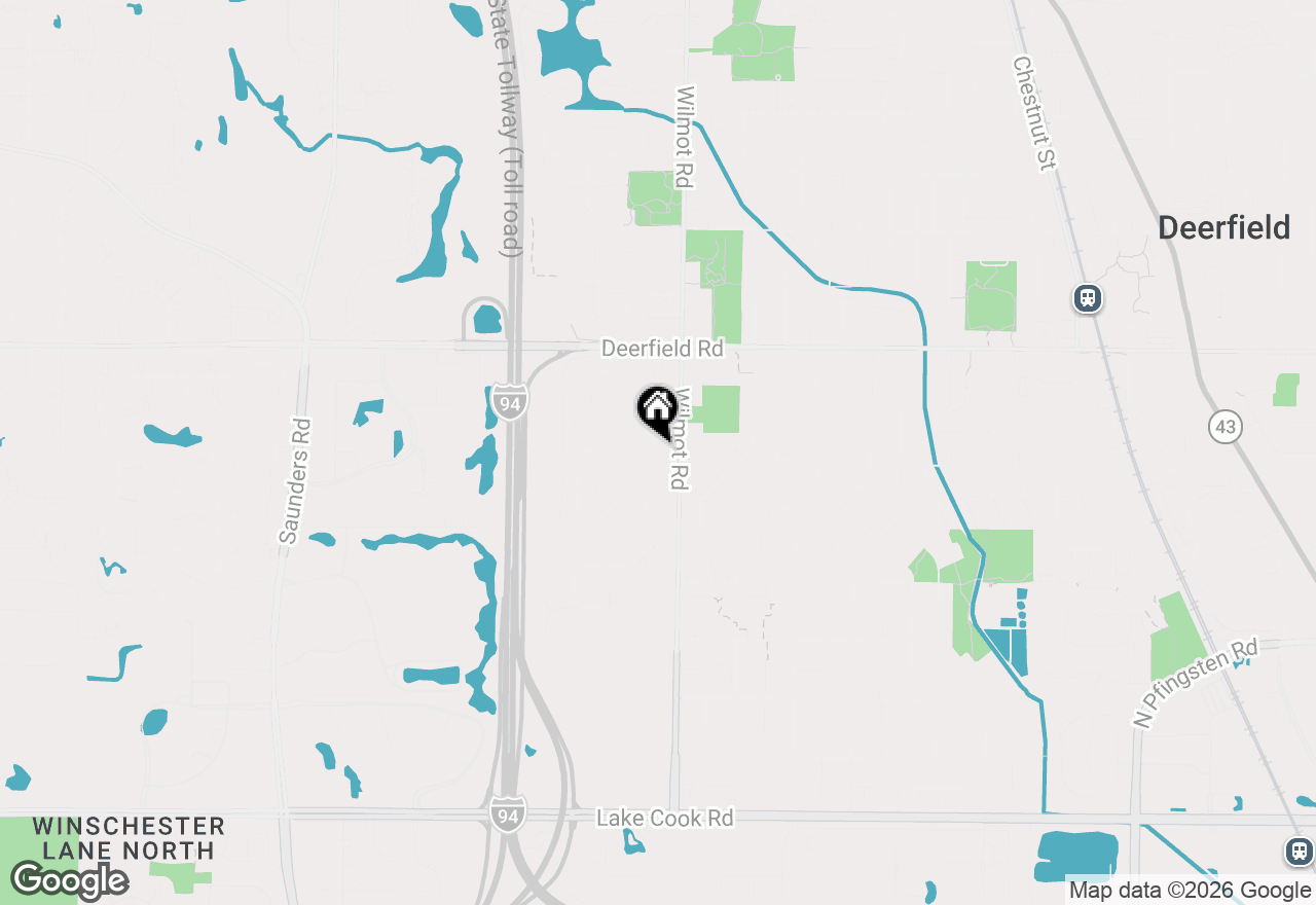 Map of 625 Sapling Lane, Deerfield, IL 60015