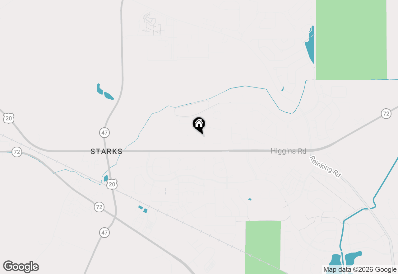 Map of 1609 Emma Lane, Pingree Grove, IL 60140