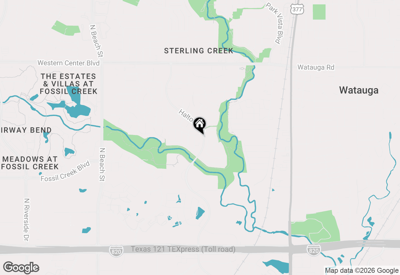Map of 5076 Blanco Drive, Haltom City, TX 76137