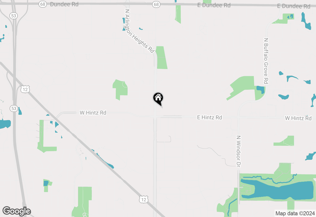 Map of 2715 N Arlington Heights Road, Arlington Heights, IL 60004