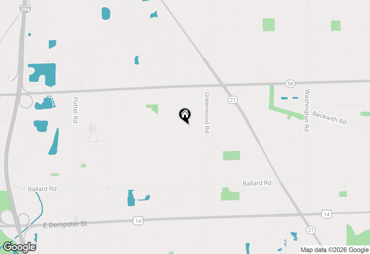 Map of 9331 Knight Avenue, Des Plaines, IL 60016