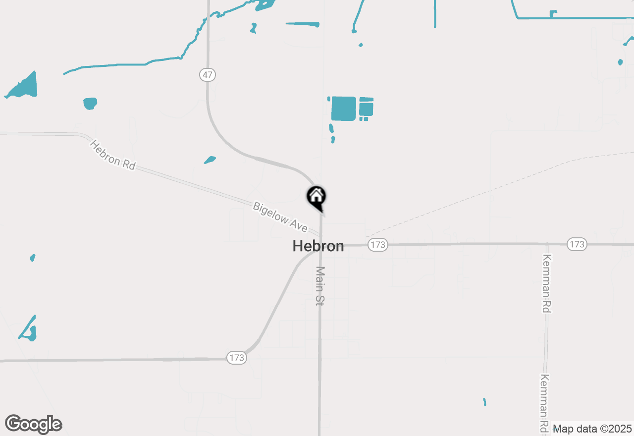 Map of 10203 Main Street, Hebron, IL 60034