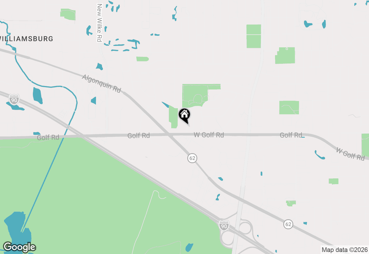 Map of 1802 S Fernandez Avenue, Arlington Heights, IL 60005