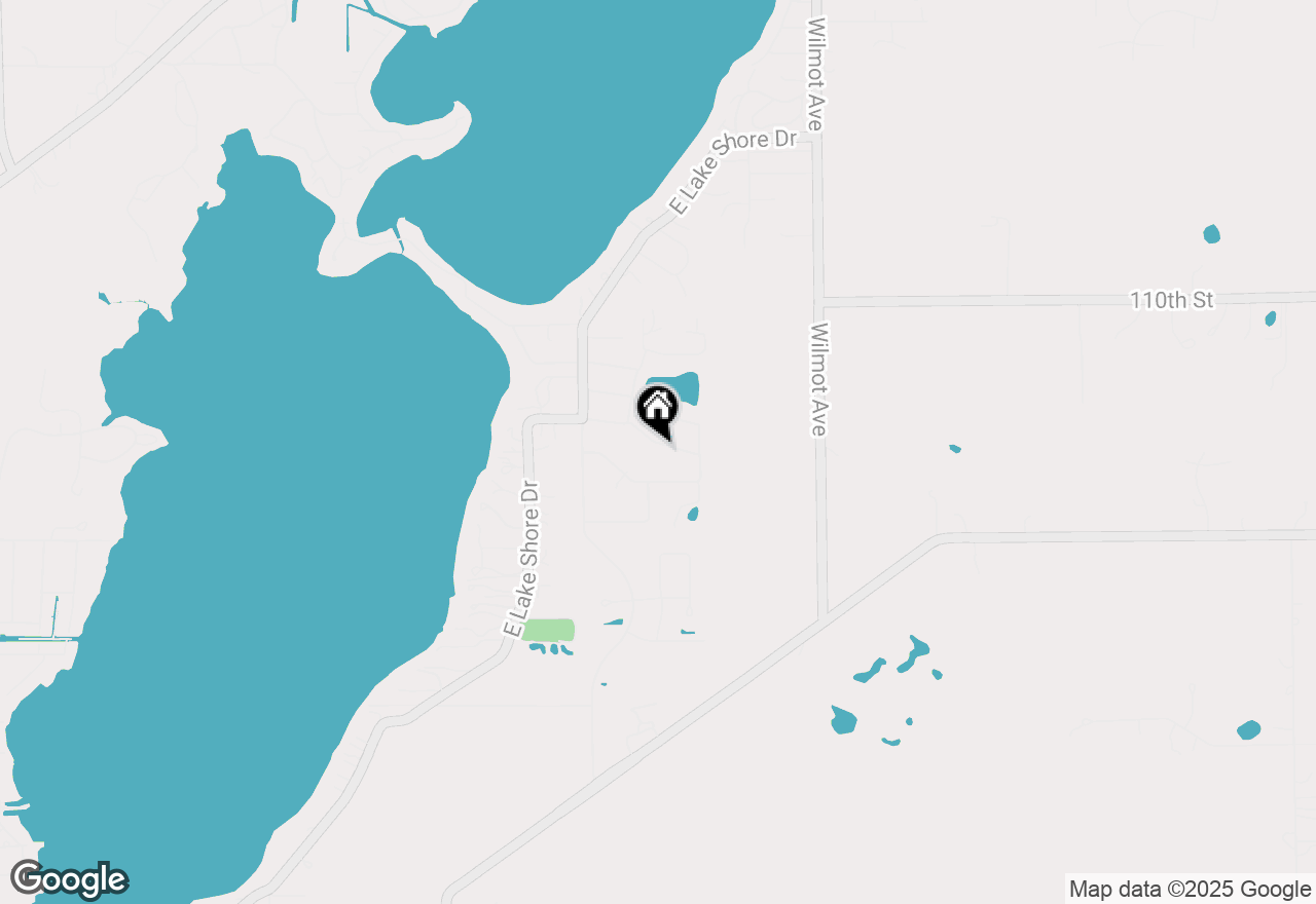 Map of 219 Walnut Rd, Twin Lakes, WI 53181