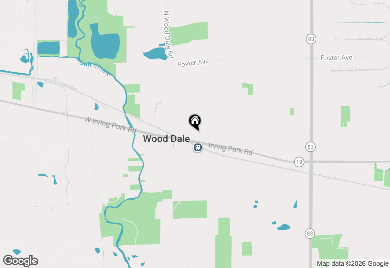 Map of 303 N Elmwood Avenue, Wood Dale, IL 60191