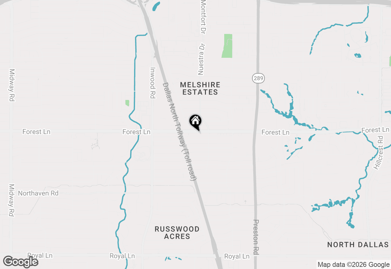 Map of 5610 Forest Lane, Dallas, TX 75230