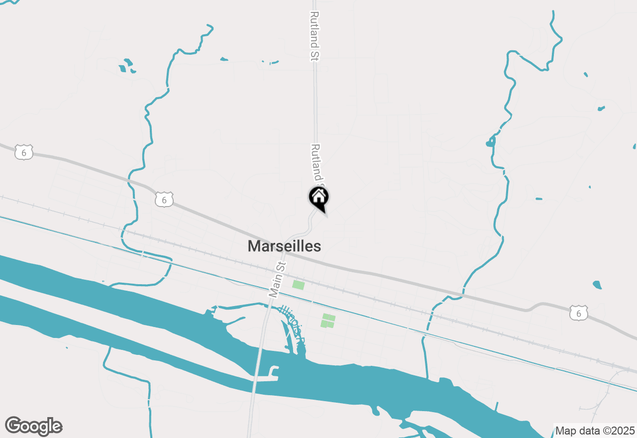 Map of 764 Fillebrowne Street, Marseilles, IL 61341