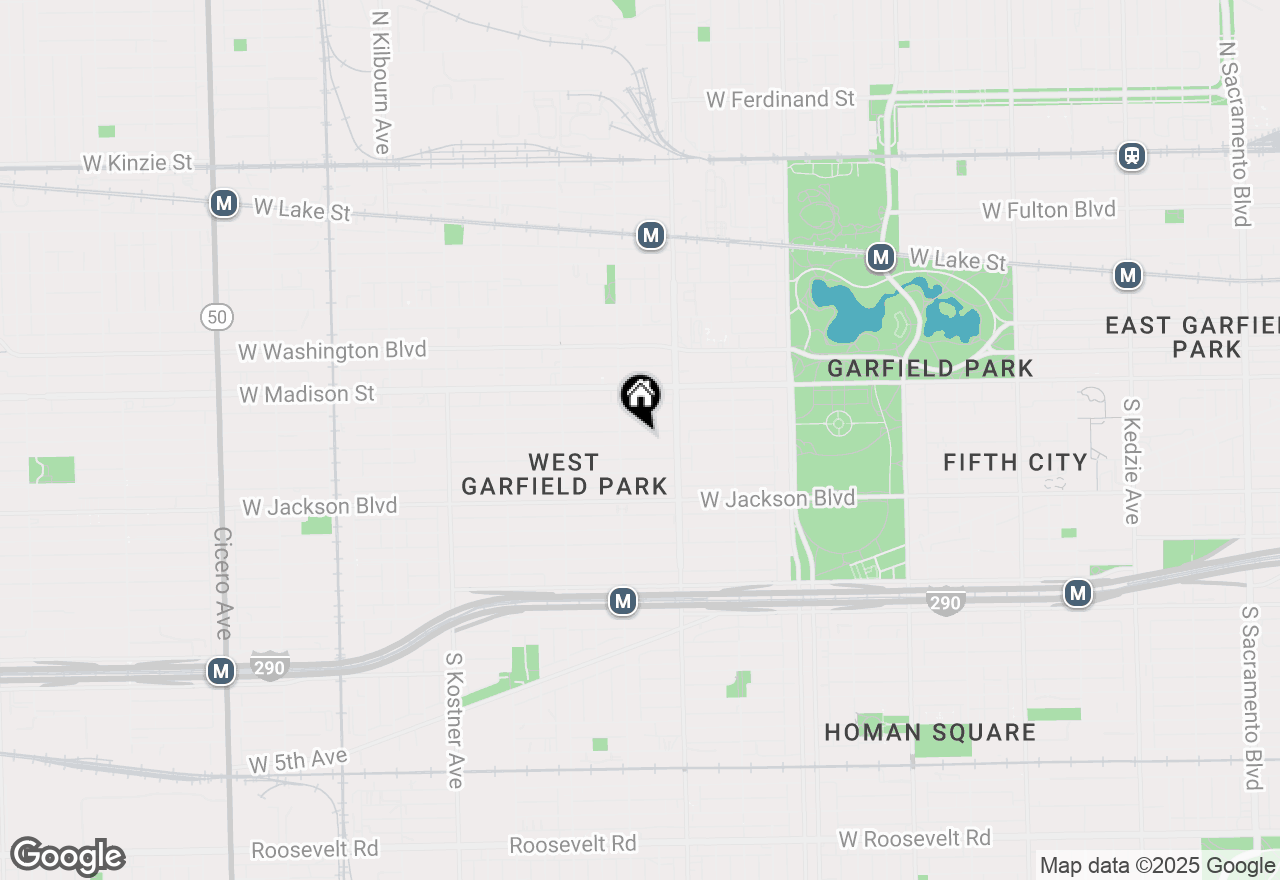 Map of 4038 W Wilcox Street, Chicago, IL 60624