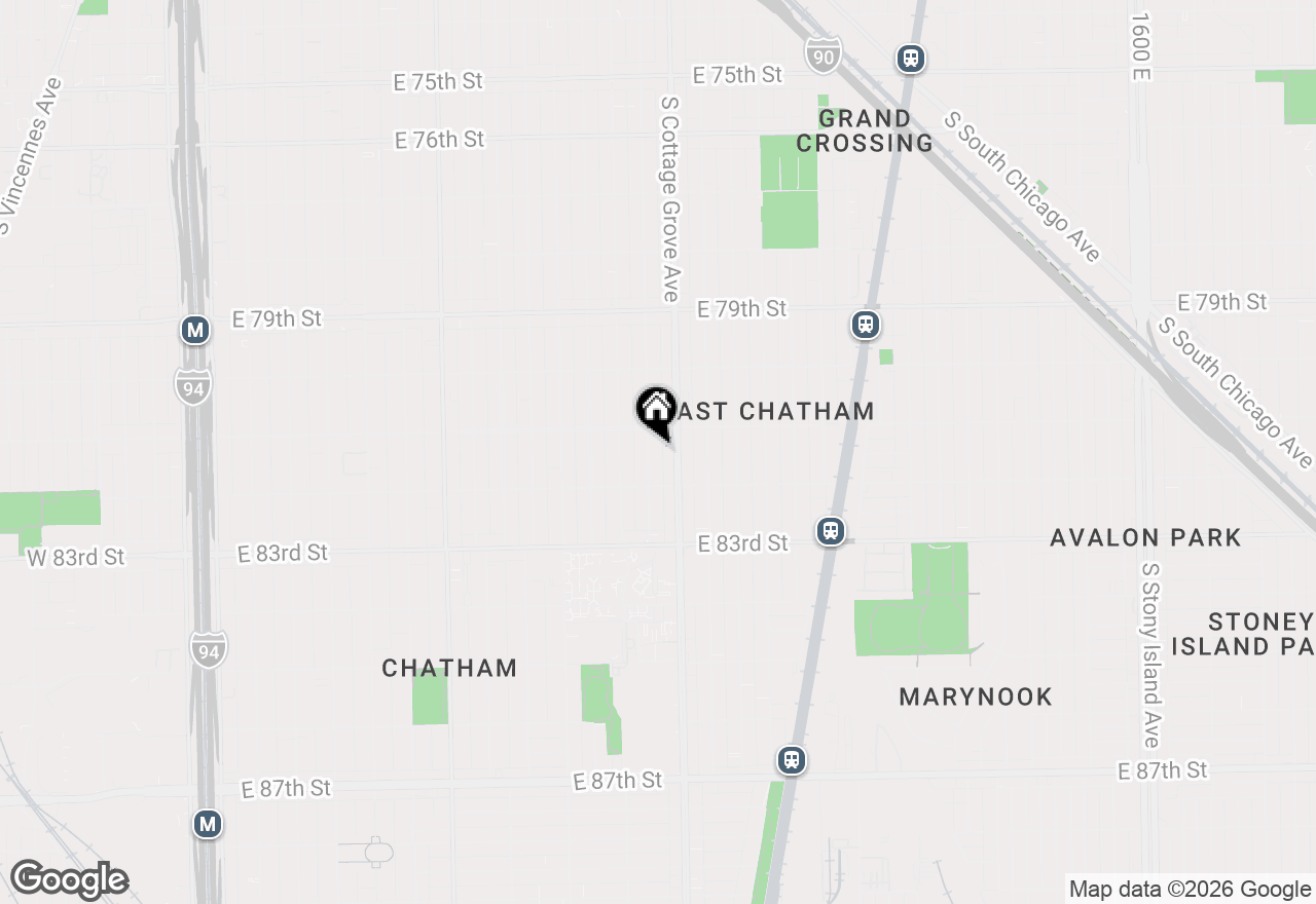 Map of 8125 S Evans Avenue, Chicago, IL 60619