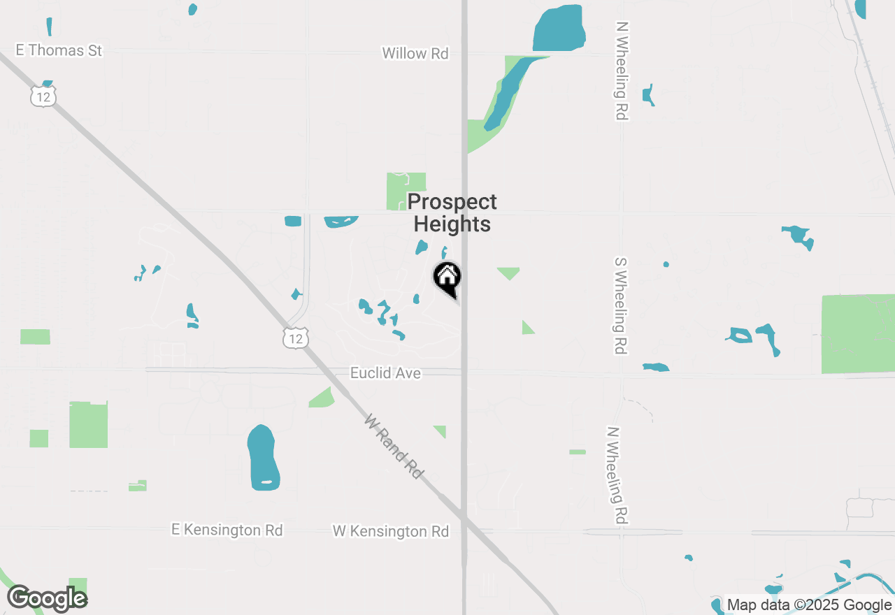 Map of 1400 N Elmhurst Road #106, Mount Prospect, IL 60056