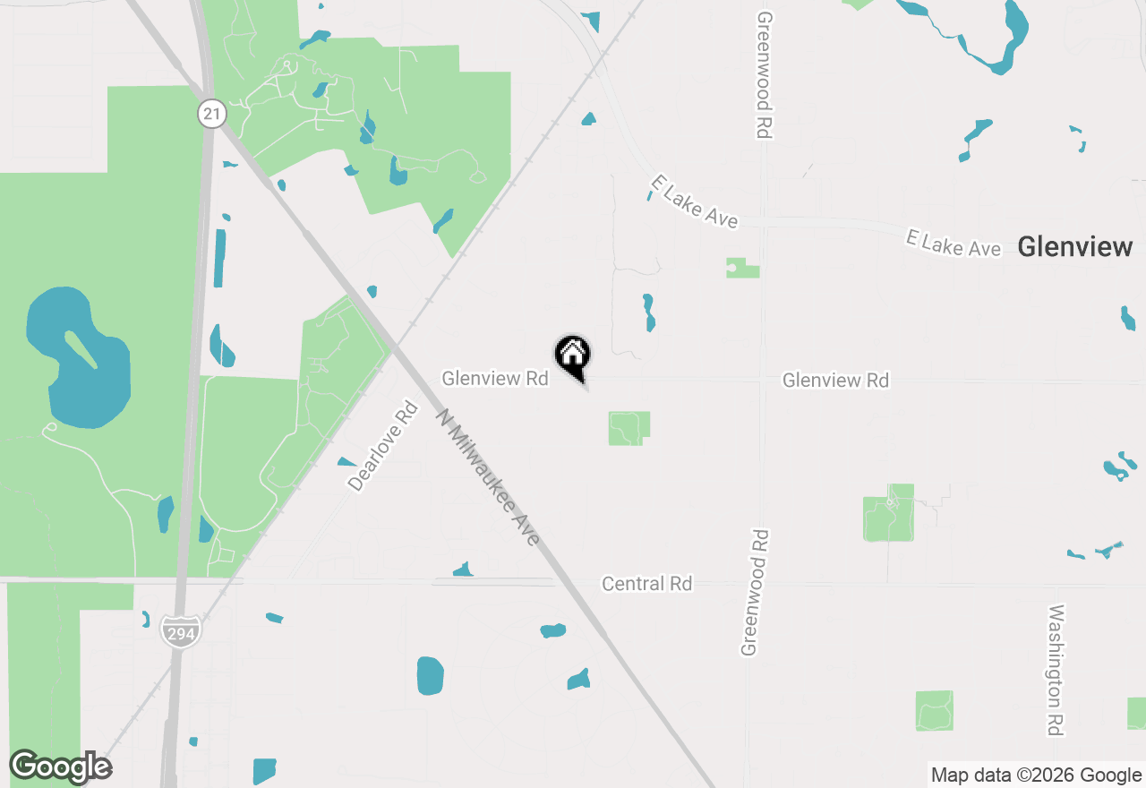 Map of 3720 Liberty Lane, Glenview, IL 60025