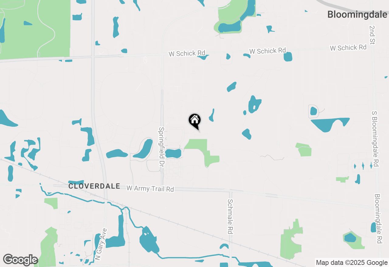 Map of 214 Glengarry Drive #204, Bloomingdale, IL 60108