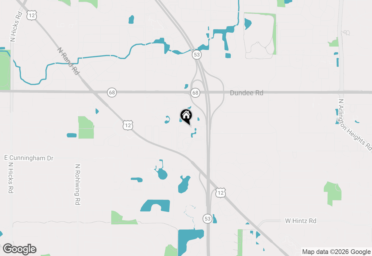 Map of 3000 Bayside Drive #202, Palatine, IL 60074