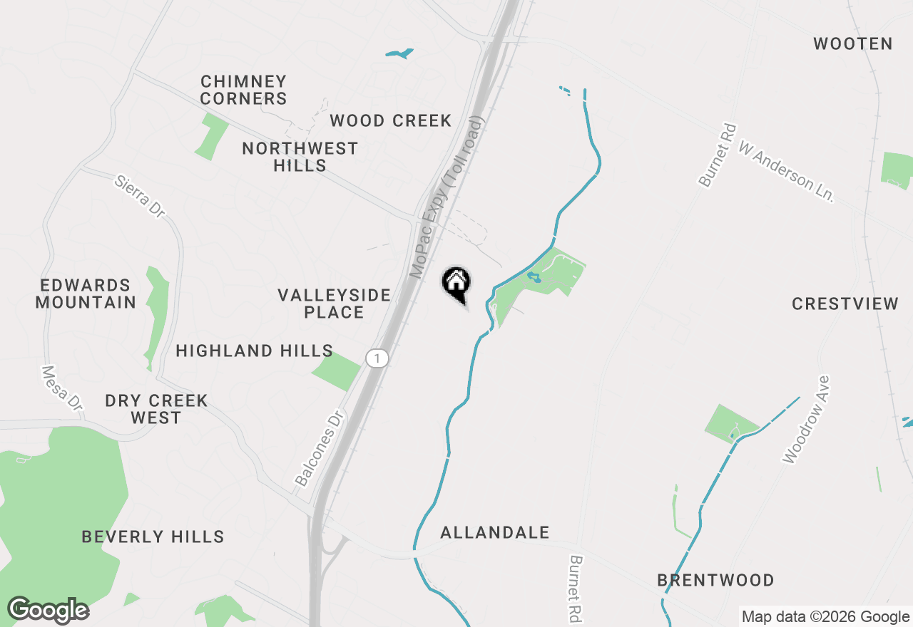 Map of 6604 Lexington Rd, Austin, TX 78757