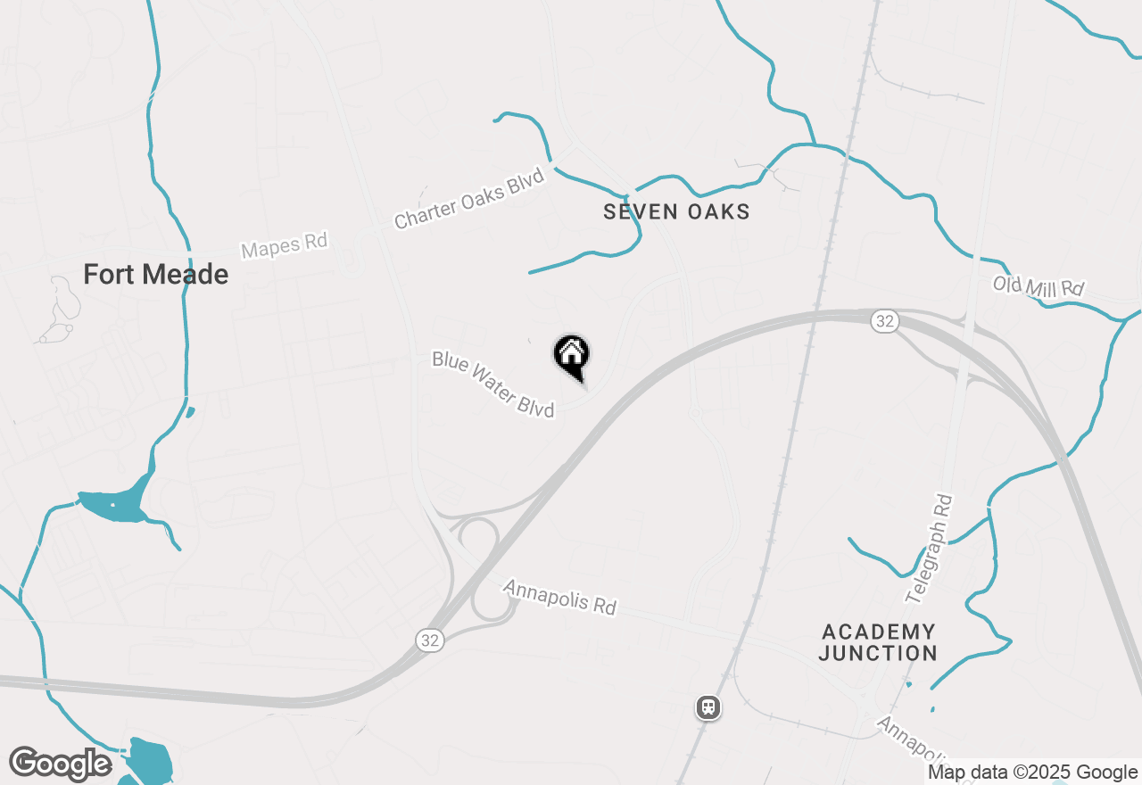 Map of 2009 Braley Point Court, Odenton, MD 21113