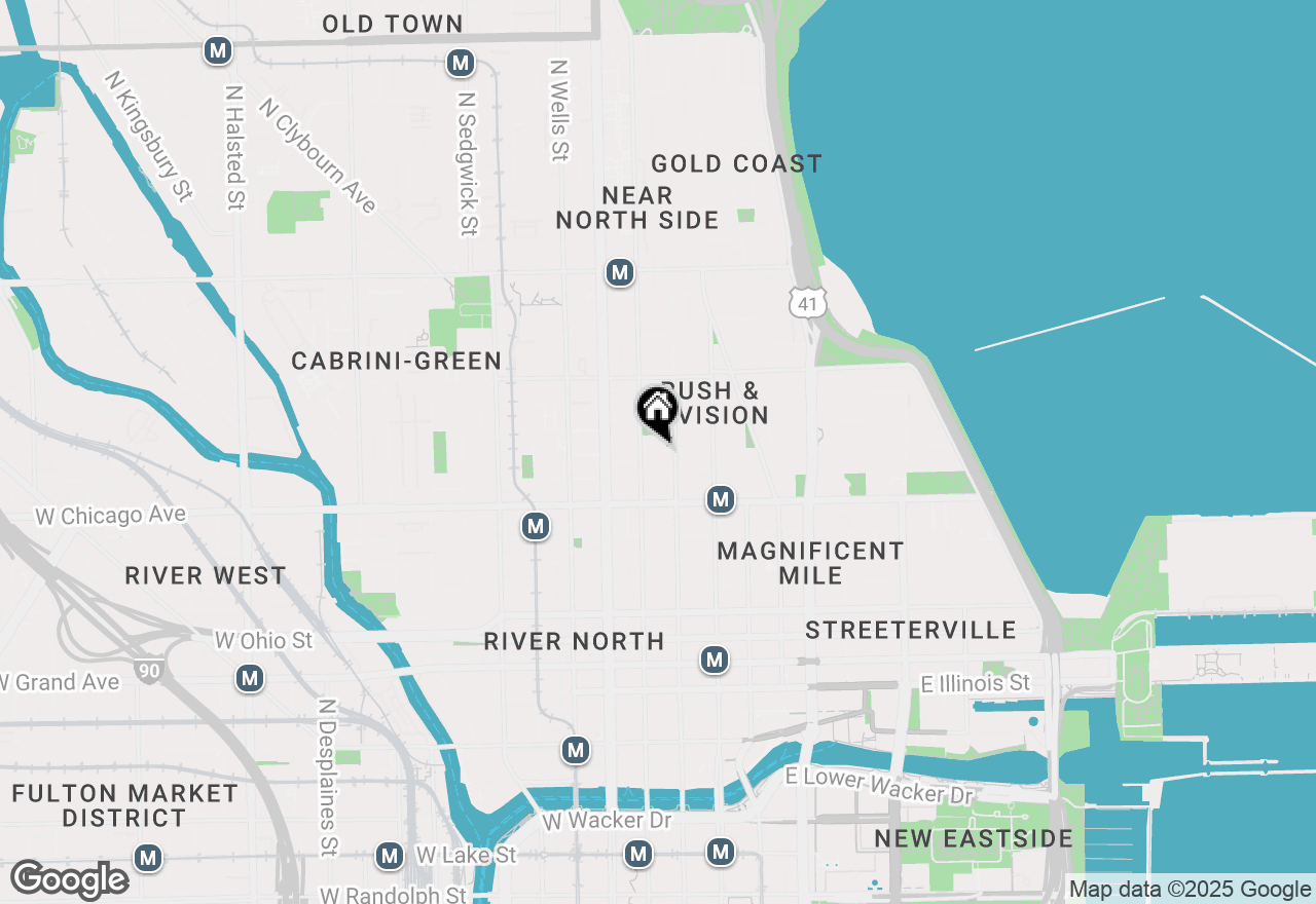 Map of 55 W Delaware Place #1003, Chicago, IL 60610