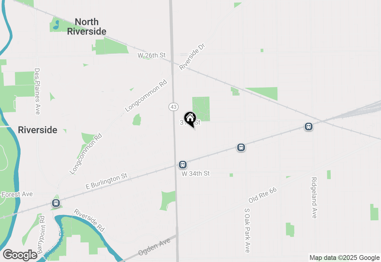 Map of 3122 Wisconsin Avenue #3, Berwyn, IL 60402